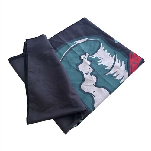 China Towel Manufacturer-Recycled RPET Bottle Plastic Custom Microfiber Beach Towel - Image 3